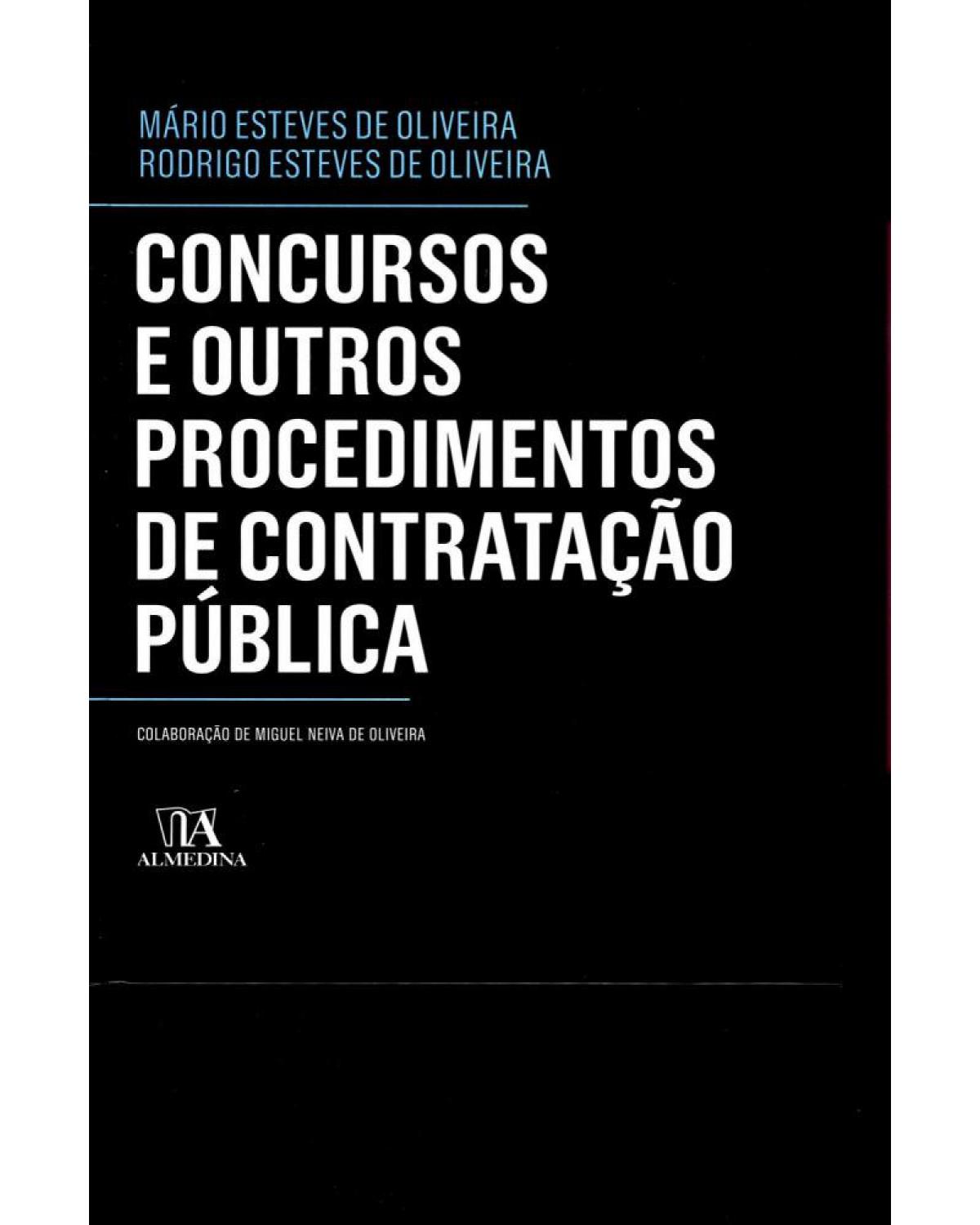 Concursos e outros procedimentos de contratação pública - 1ª Edição | 2016