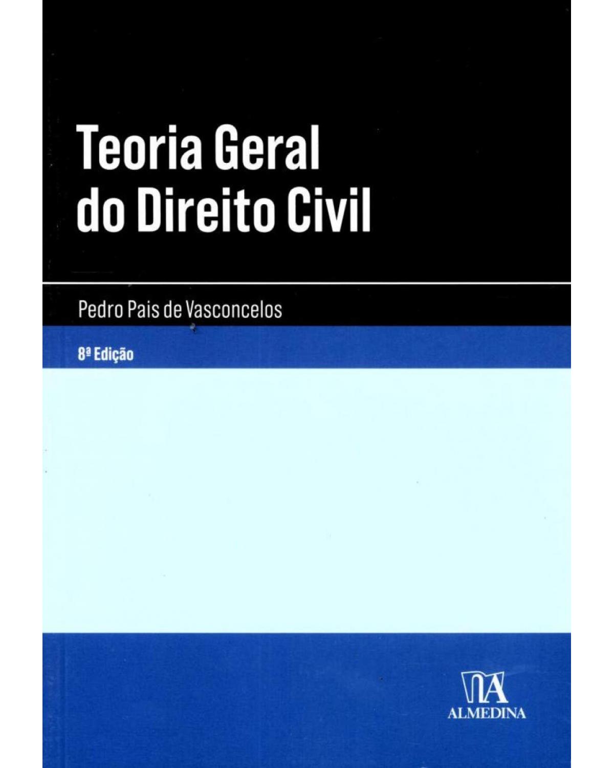 Teoria geral do direito civil - 8ª Edição | 2012