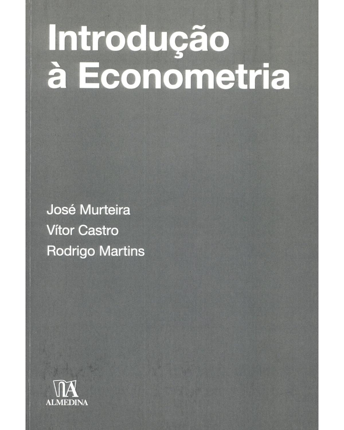 Introdução à econometria - 1ª Edição | 2016