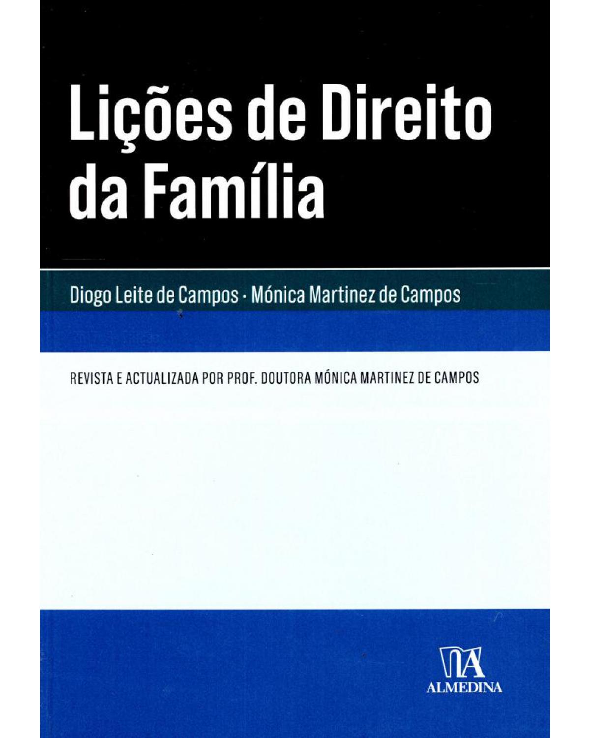 Lições de direito da família - 1ª Edição | 2016