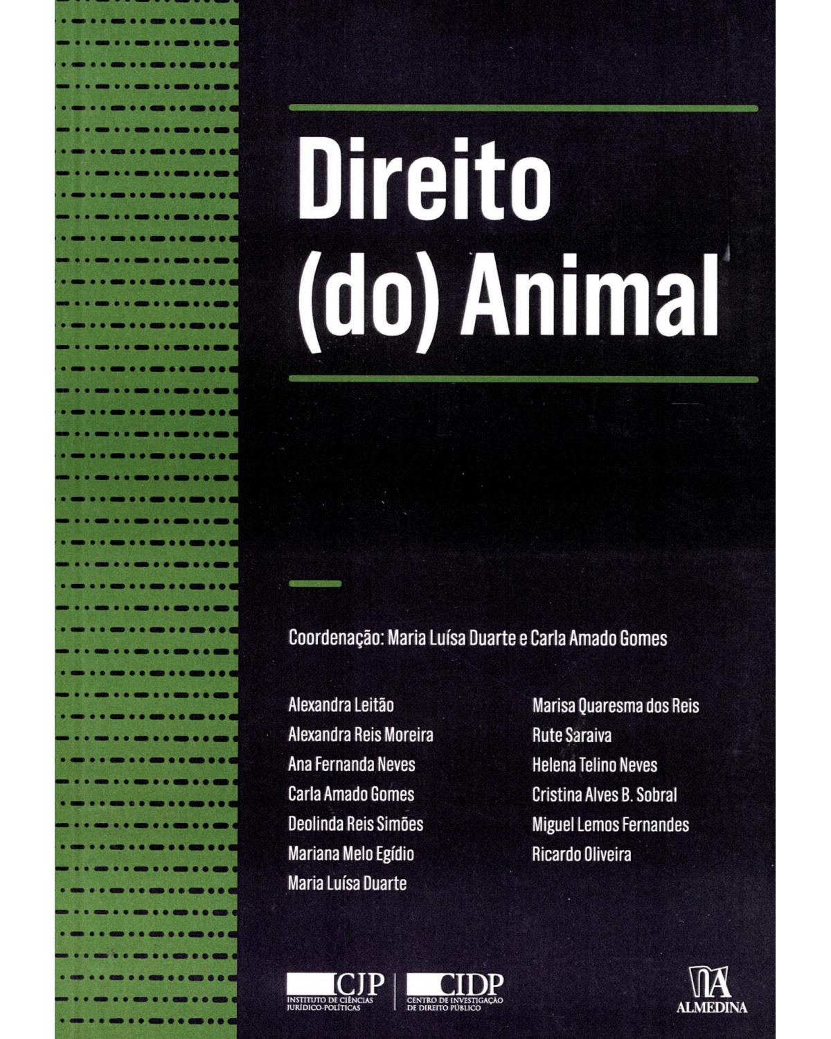 Direito (do) animal - 1ª Edição | 2016