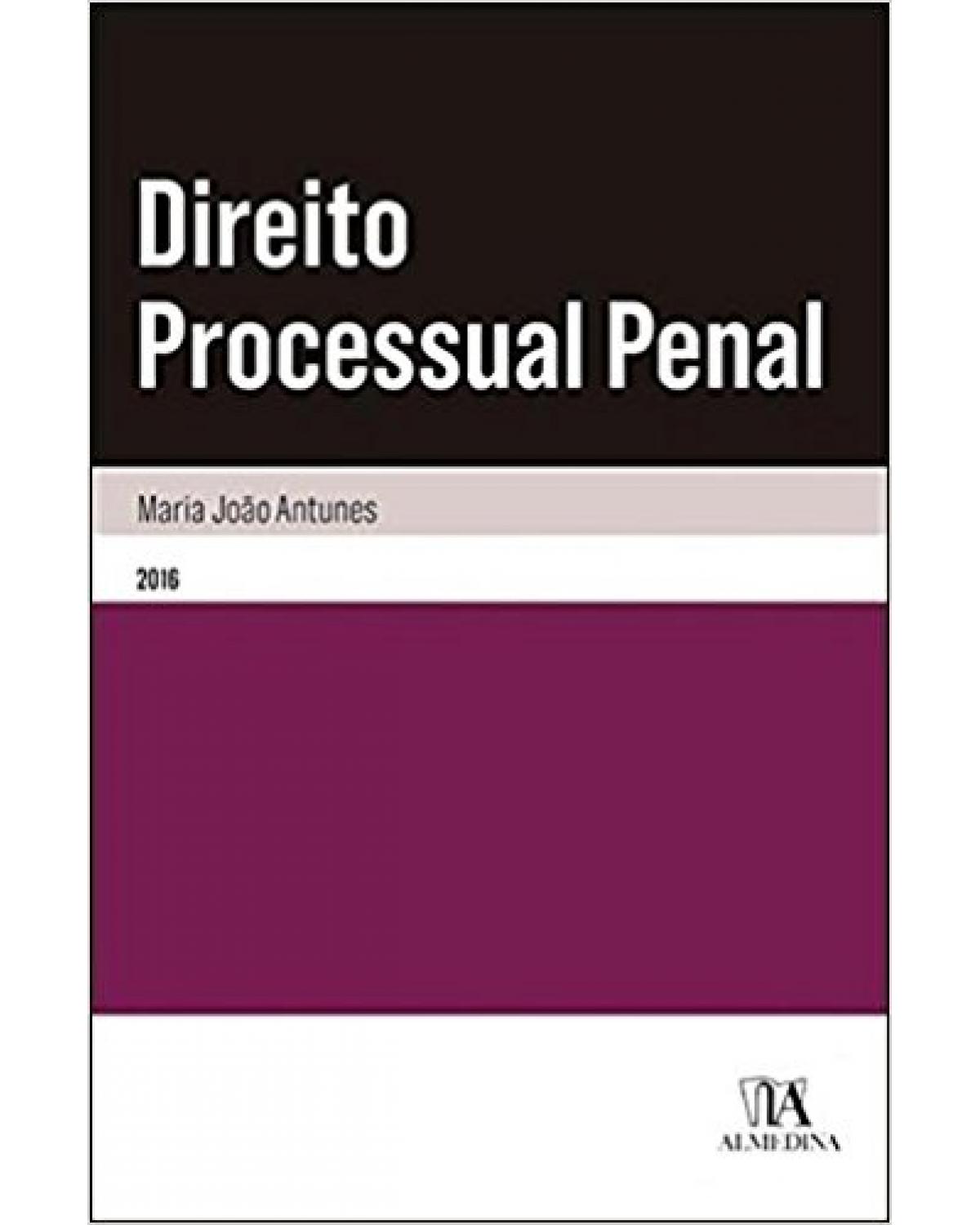 Direito processual penal - 1ª Edição | 2016