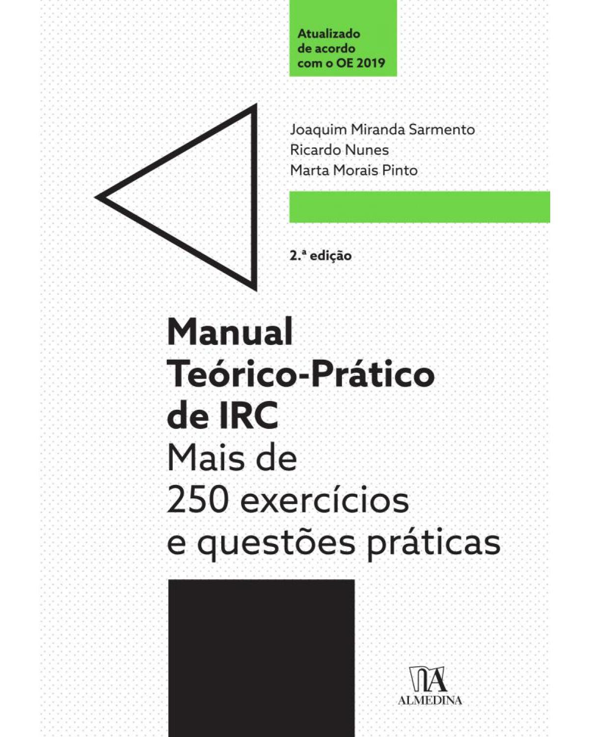 Manual teórico-prático de IRC - mais de 250 exercícios e questões práticas - 2ª Edição | 2019
