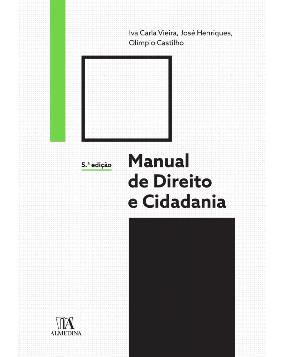 Manual de direito e cidadania - 5ª Edição | 2019