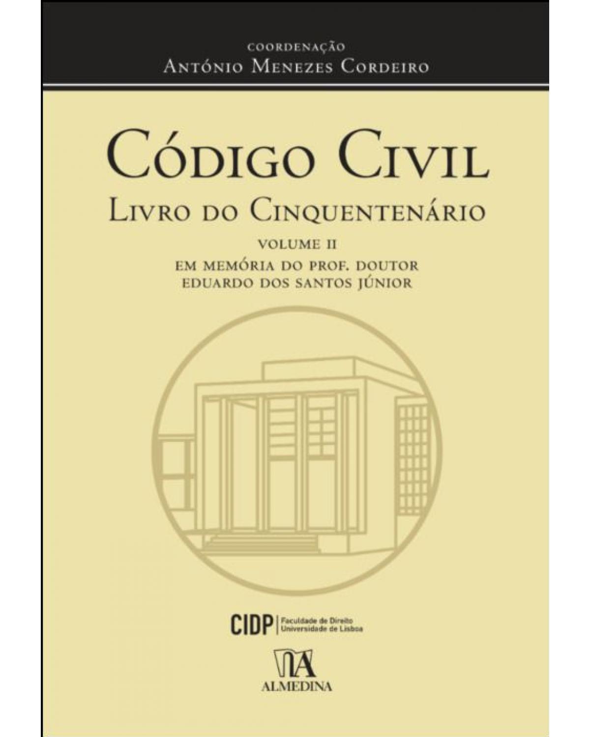 Código civil - Volume 2: livro do cinquentenário - 1ª Edição | 2020