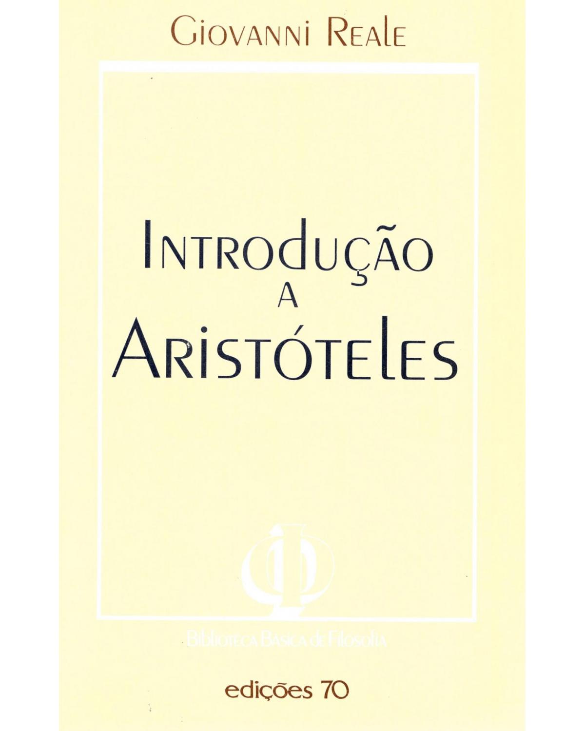 Introdução a Aristóteles - 1ª Edição | 2001