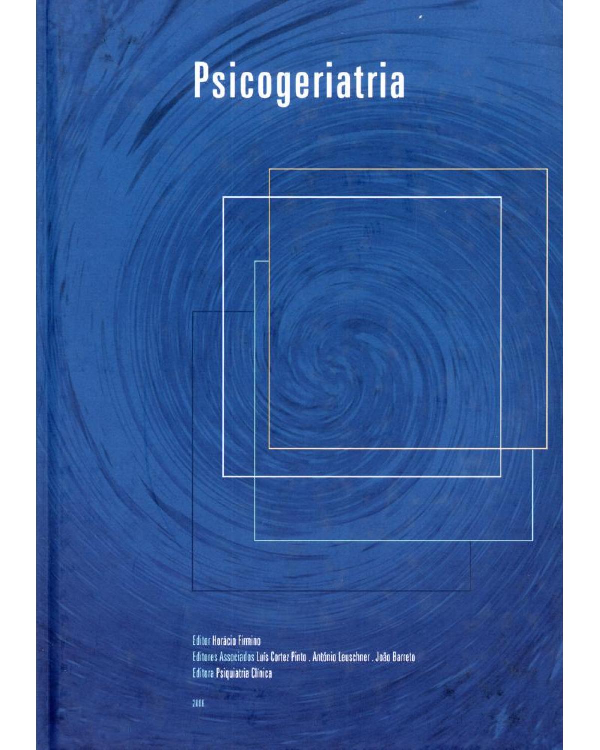 Psicogeriatria - 1ª Edição | 2006