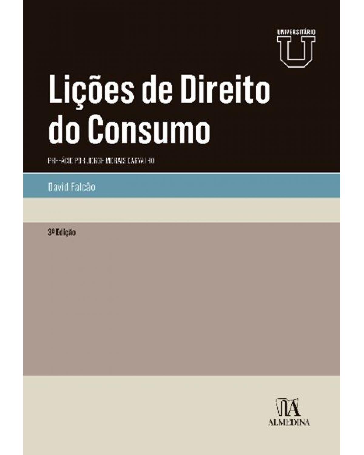 Lições de direito do consumo - 3ª Edição | 2022