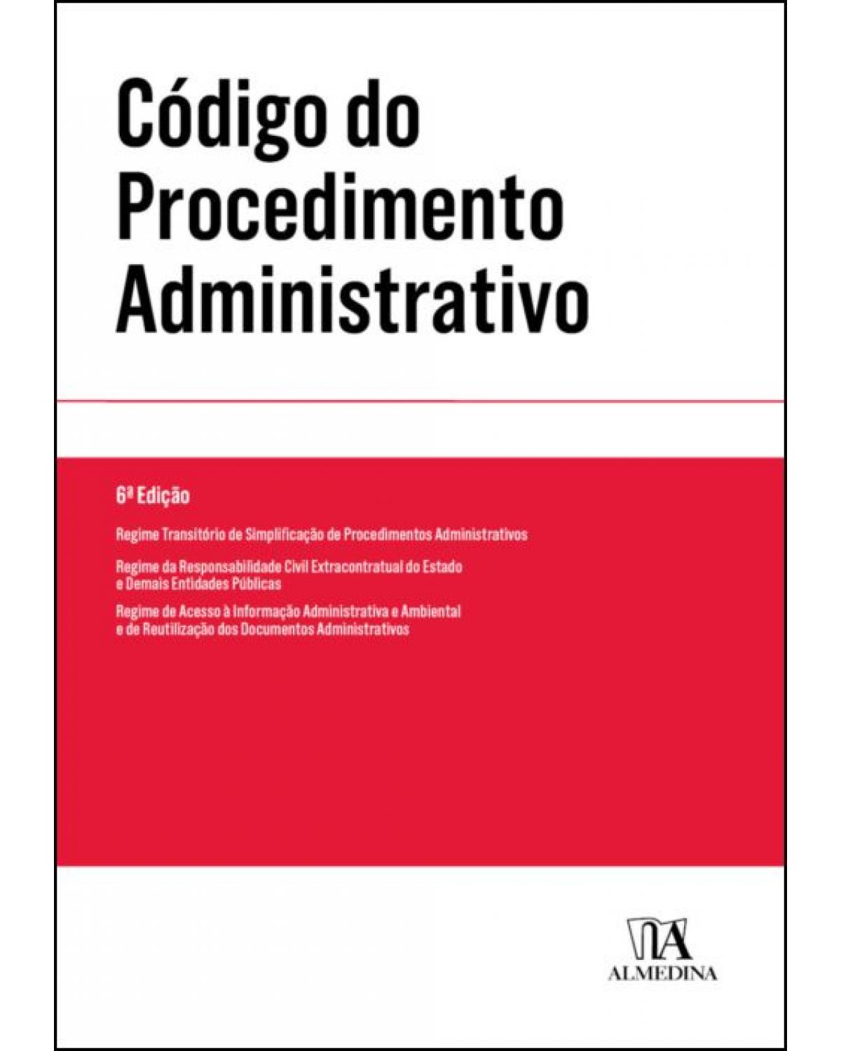Código do procedimento administrativo - 6ª Edição | 2022
