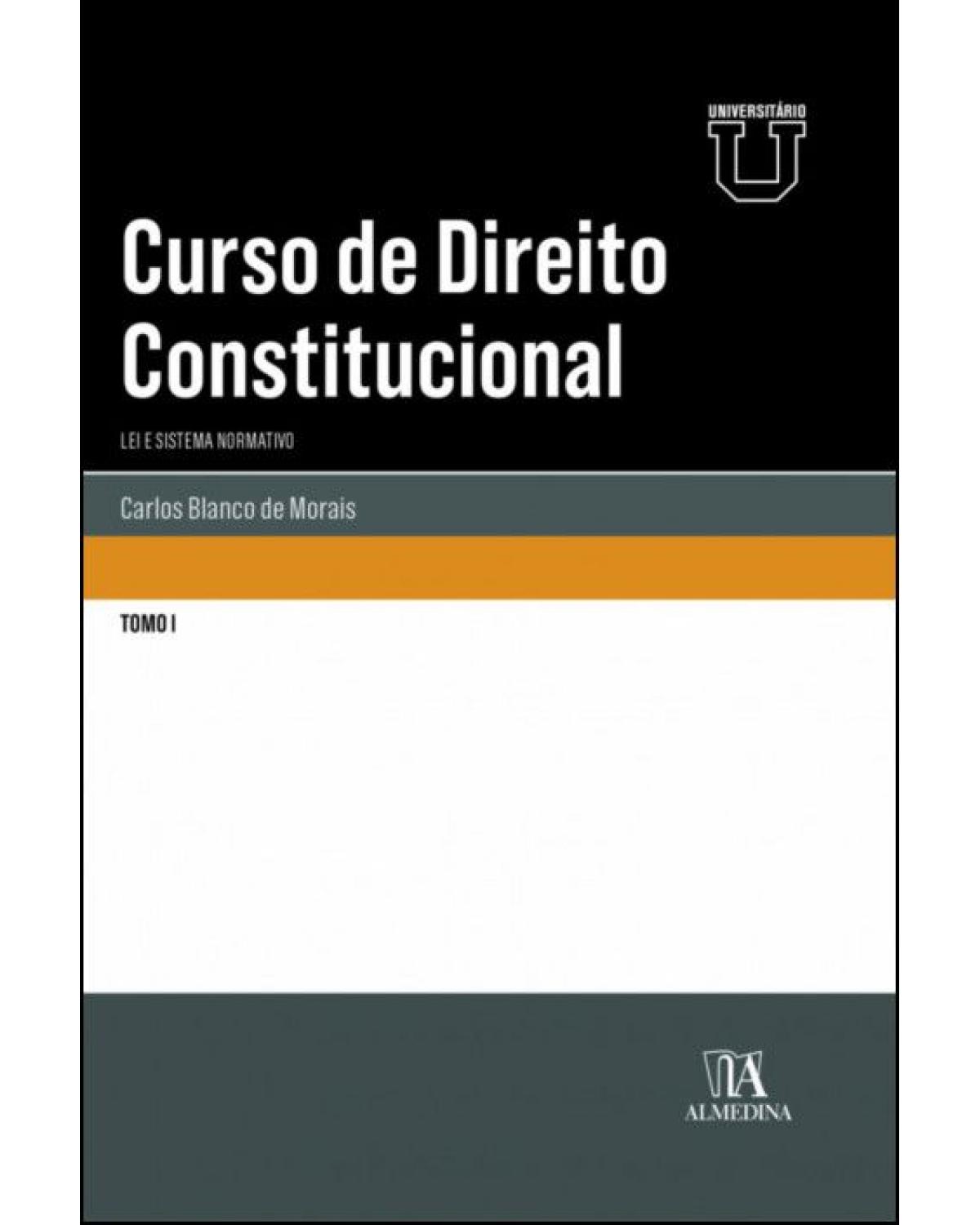 Curso de direito constitucional - Tomo I - 1ª Edição | 2022