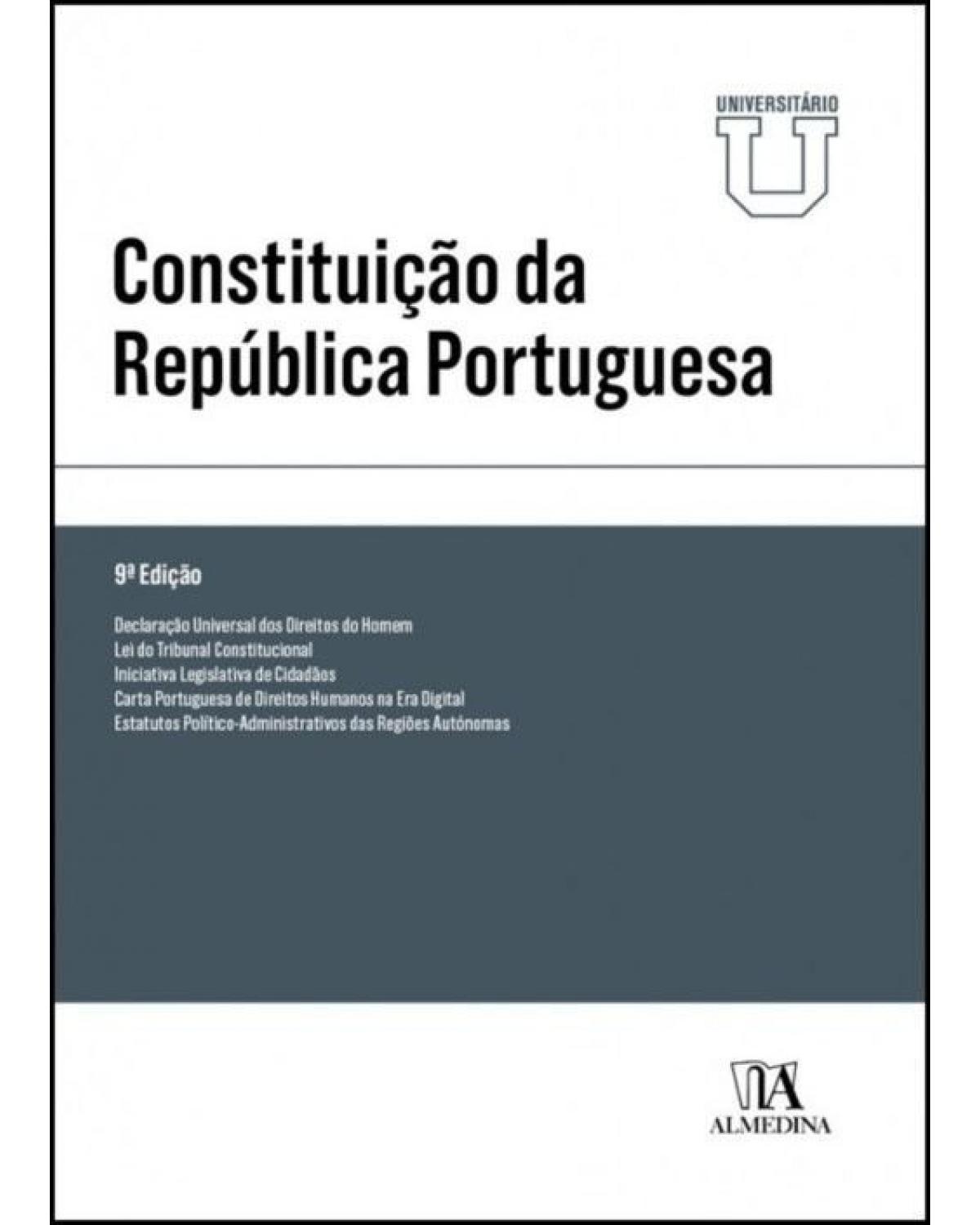 Constituição da República Portuguesa - 9ª Edição | 2022