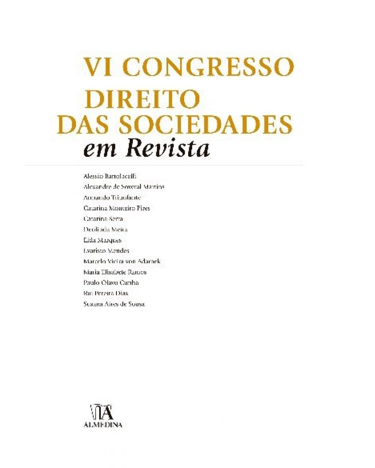 VI Congresso Direito das Sociedades em Revista - 1ª Edição | 2022