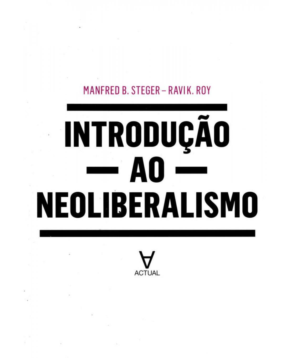 Introdução ao neoliberalismo - 1ª Edição | 2013