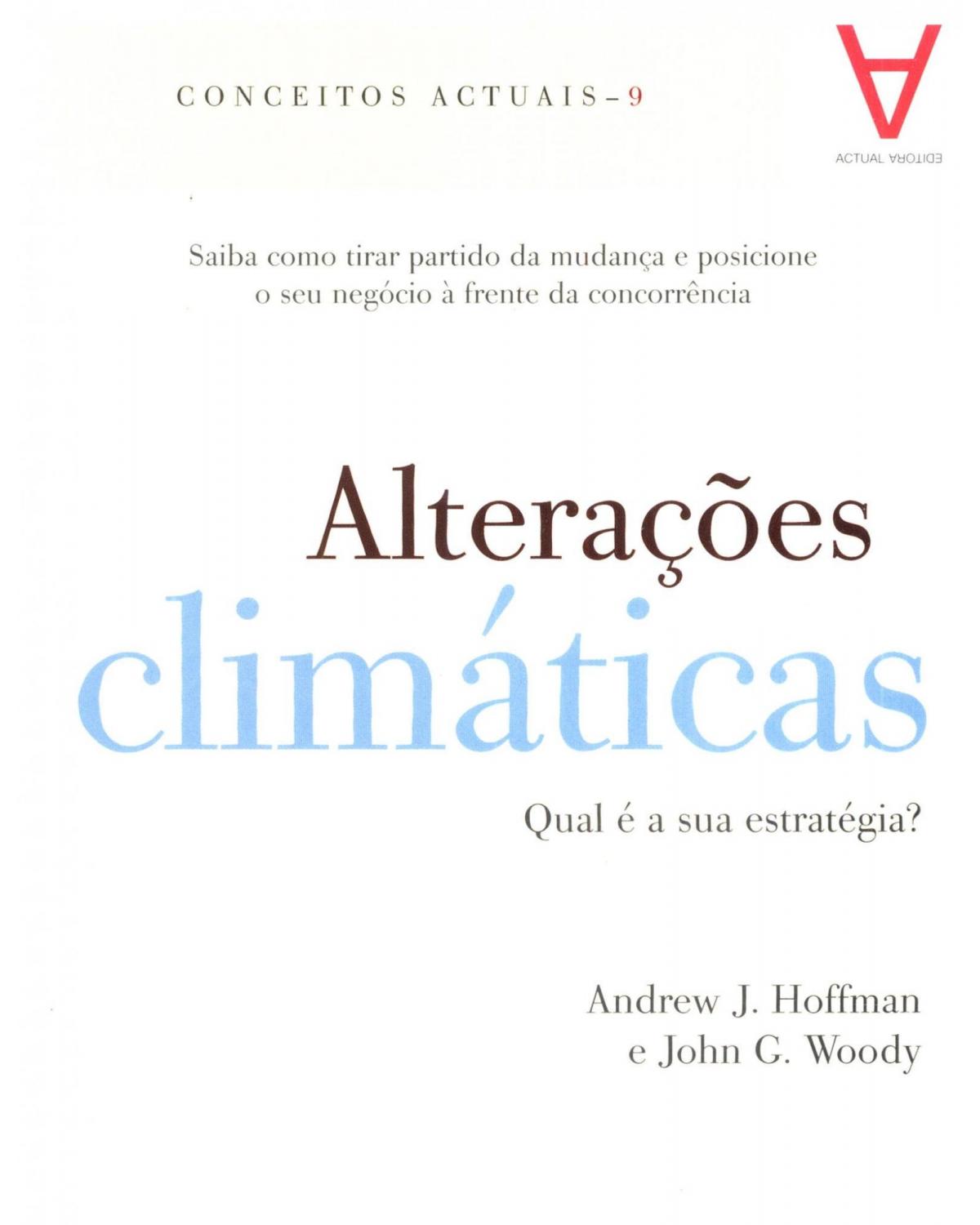 Alterações climáticas - 1ª Edição | 2010
