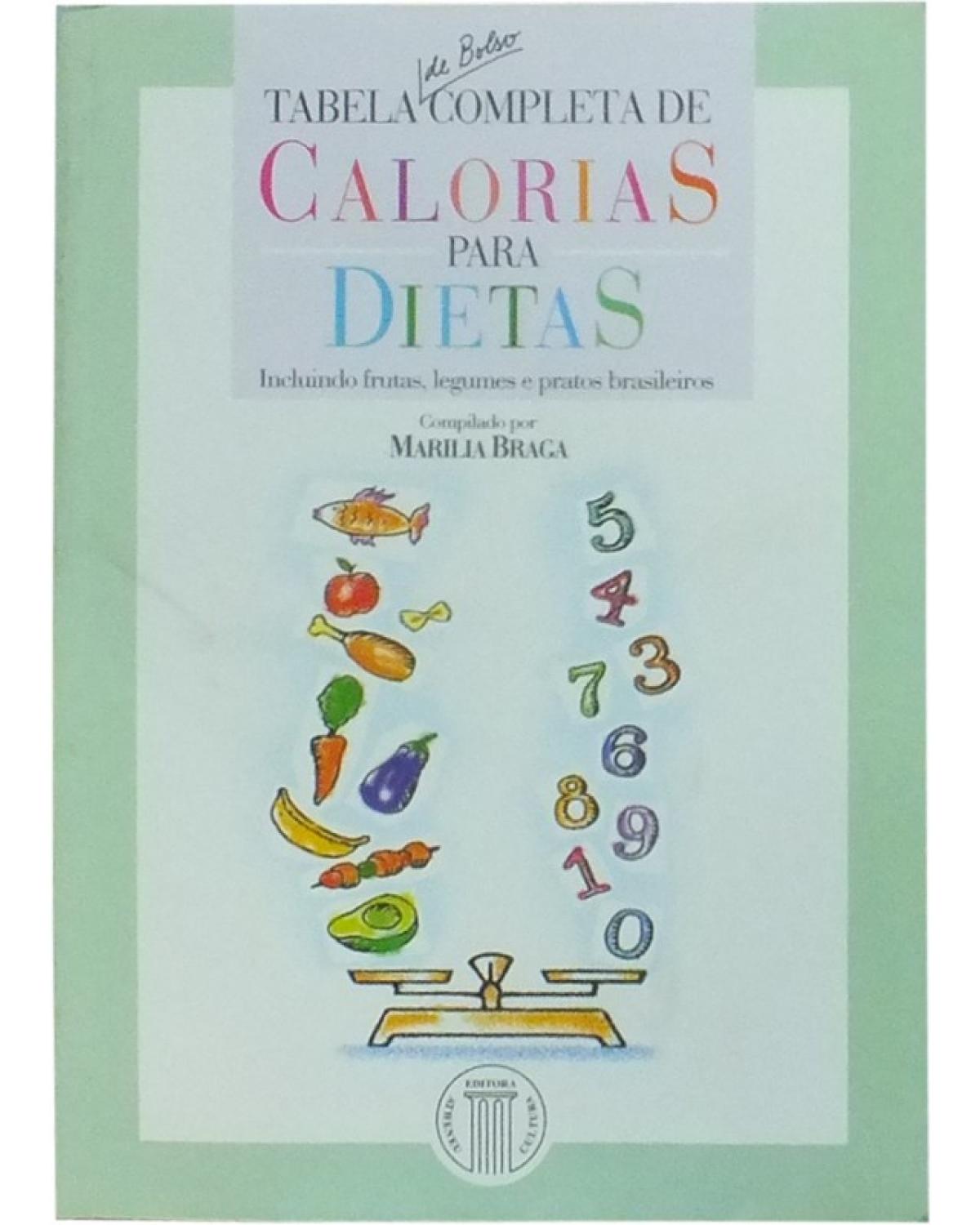 Tabela de bolso completa de calorias para dietas