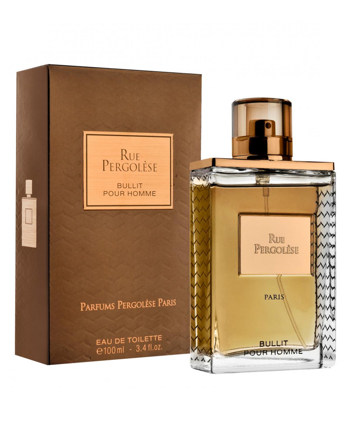 Rue Pergolese Bullit Pour Homme Parfums Pergolèse Paris - Perfume Masculino- Eau de Toilette - 100ml