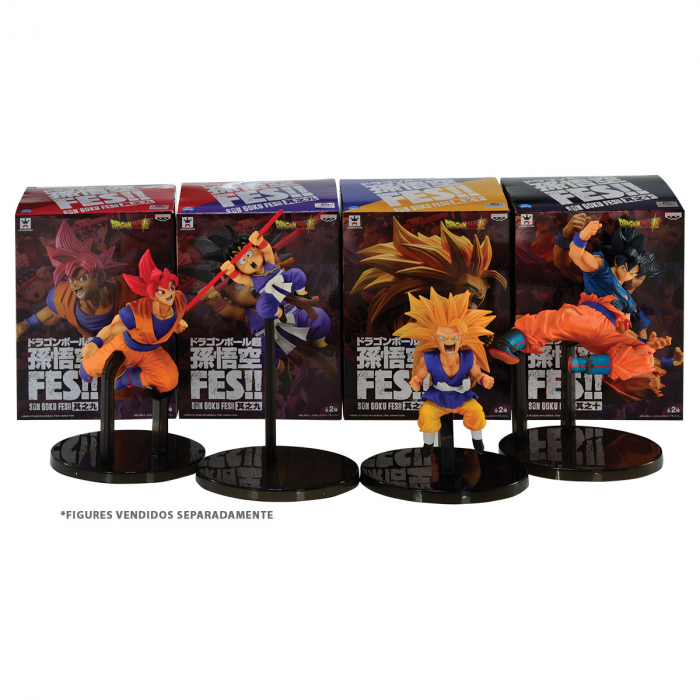 FIGURE DRAGON BALL SUPER - GOKU SUPER SAYAJIN BLUE - TAG FIGHTERS REF:  29602/29603